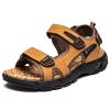 Outdoor Summer Sandals Men Shoes 2022 Big Size 46 Comfortable Sandal Male Sandalias Hiking Chaussure High Quality Shoes Men - Yellow - 41