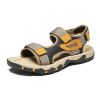 Men Summer Sandals Man Beach Sandals Mountain Hiking Sandals Outdoor Casual Slippers Comortable Non-Slip Shoes Puls Size 47 - Khaki - 40