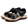 Men Fashion Sandals 2022 Summer Man Beach Sandals Moutain Hiking Sandals Plus Size 47 Outdoor Casual Shoes Non-slip Aqua Shoes - Black - 38