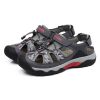 Men Sandals Summer Beach Sandals Outdoor Breathable Hiking Shoes High Quality Summer Shoes Plus Size 48 Man Non-slip Sandals - Grey - 48