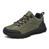 Outdoor Men Treking Shoes Breathable Climbing Hiking Sneakers Men Trainers Comfortable Walking Casual Shoes Men Camping Shoes - Green - 48