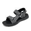 Men Beach Sandals Man Hiking Sandals Outdoor Casual Shoes High Quality 2022 Summer Aqua Shoes Comfortable Male Non-slip Sandals - Grey - 39