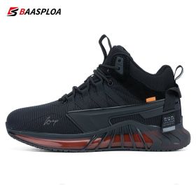 Baasploa New Men Winter Hiking Sneaker Waterproof Keep Warm Casual Shoes Comfortable Cotton Casual Shoes for Male 2022 - 124702-HH - 45
