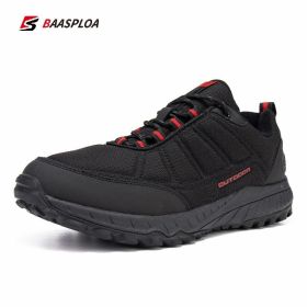 Men's Hiking Shoes Waterproof Outdoor Sneaker Travel Shoes Fashion Non-Slip Wear-Resistant Sneakers Climbing Shoes Baasploa - 113201-HH - 42