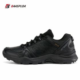 Outdoor Hiking Shoes for Man Waterproof Travel Shoes Fashion Leather Comfortable Climbing Sport Sneaker Baasploa 2022 - 113203-HE - 41
