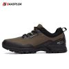 Man's Anti-Skid and Wear-Resistant Mountain Hiking Shoes Waterproof Outdoor Sneaker Comfortable Male Shoes Baasploa New - 123202-ZS - 44