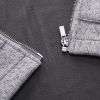 Men's Zip Thru Warm Cosy Thermal Climbing Hiking Heavy Sweatshirt - Grey Melange - S