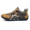 Spring Summer Men Outdoor Hiking Shoes Big Size Mens Mountain Climbing Trekking Sneakers Black Grey Mens Sport Shoes Hombre Male - gray - 43