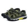 Men Sandals Summer Beach Sandals Outdoor Breathable Hiking Shoes High Quality Summer Shoes Plus Size 48 Man Non-slip Sandals - Black - 38