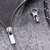 Men's Zip Thru Warm Cosy Thermal Climbing Hiking Heavy Sweatshirt - Grey Melange - S