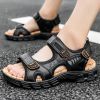 Outdoor Summer Sandals Men Shoes 2022 Big Size 46 Comfortable Sandal Male Sandalias Hiking Chaussure High Quality Shoes Men - Black - 40