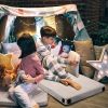 75"D x 25"W x 3"H Memory Foam Camping Mattress - as picture