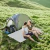 75"D x 25"W x 3"H Memory Foam Camping Mattress - as picture