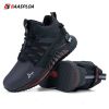 Baasploa New Men Winter Hiking Sneaker Waterproof Keep Warm Casual Shoes Comfortable Cotton Casual Shoes for Male 2022 - 124702-HH - 45