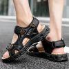 Outdoor Summer Sandals Men Shoes 2022 Big Size 46 Comfortable Sandal Male Sandalias Hiking Chaussure High Quality Shoes Men - Yellow - 41