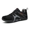 Spring Summer Men Outdoor Hiking Shoes Big Size Mens Mountain Climbing Trekking Sneakers Black Grey Mens Sport Shoes Hombre Male - gray - 43