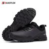 Man's Anti-Skid and Wear-Resistant Mountain Hiking Shoes Waterproof Outdoor Sneaker Comfortable Male Shoes Baasploa New - 123202-ZS - 43
