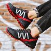 Men Hiking Shoes Waterproof Breathable Tactical Combat Army Boots Desert Training Sneakers Outdoor Anti-Slip Trekking Shoes - GrayGreen - 47