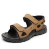 Men Summer Sandal Man Beach Sandal 2022 New Summer Casual Shoes Outdoor Hiking Shoes Mountain Trekking Sandals Big Size 39-47 - Khaki - 40