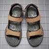 Men Summer Sandal Man Beach Sandal 2022 New Summer Casual Shoes Outdoor Hiking Shoes Mountain Trekking Sandals Big Size 39-47 - Khaki - 47